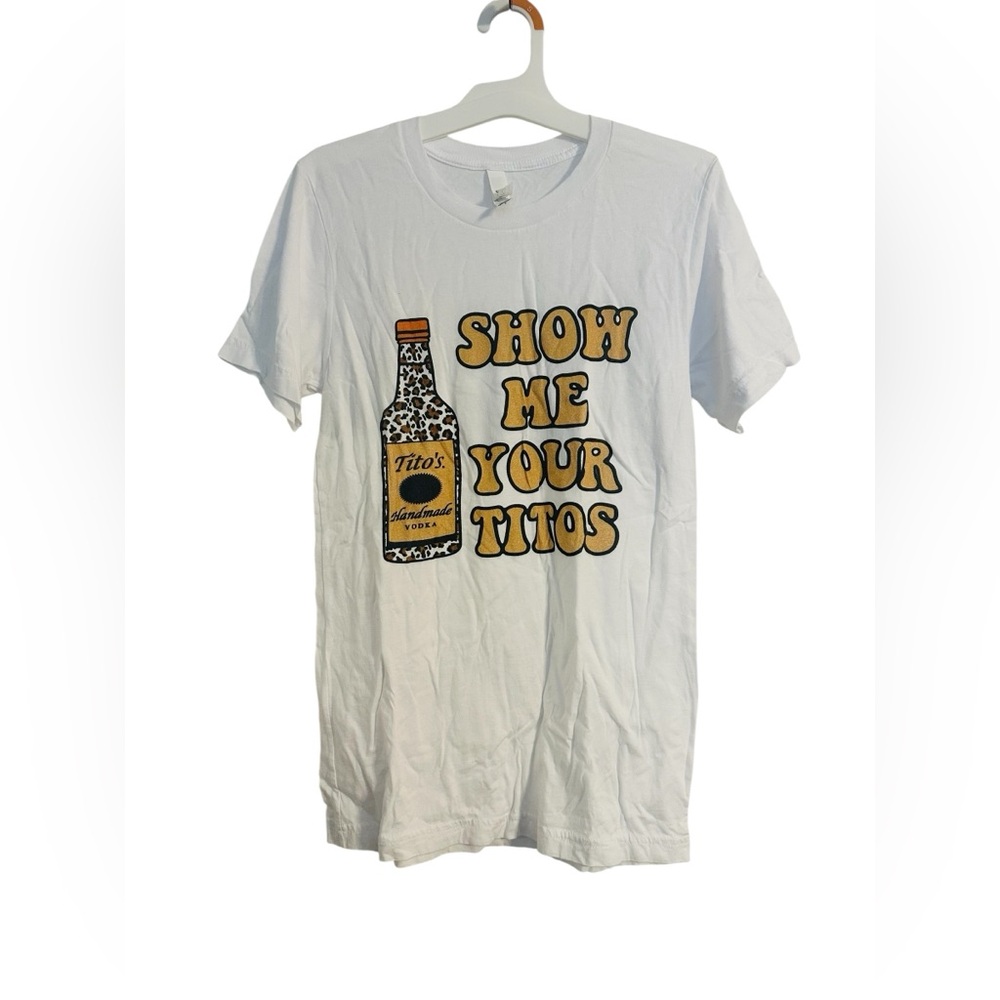 Bella Canvas White Tee with Graphic Print